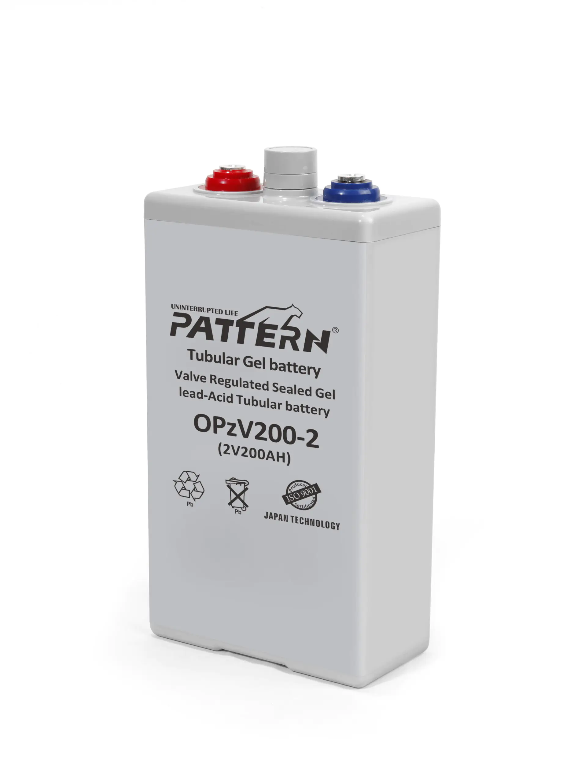 OPzV 2V200AH pro skladování solární energie