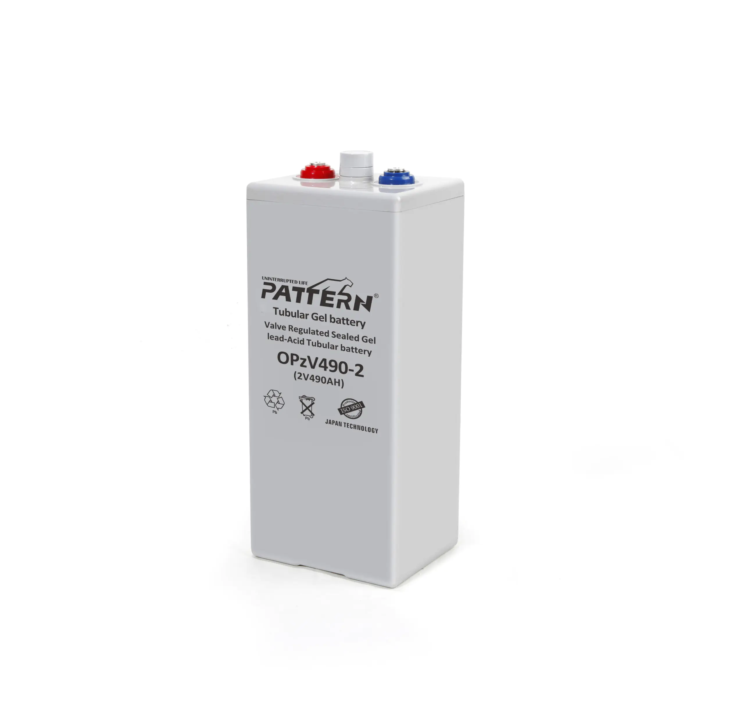 OPzV 2V490AH pro skladování solární energie